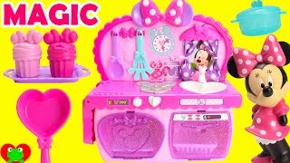 Cooking With Minnie Mouse's Magical Kitchen Surprises