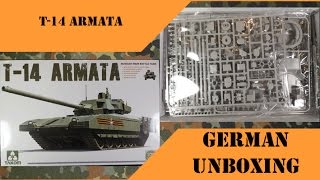 T-14 Armata 1:35 von Takom german unboxing