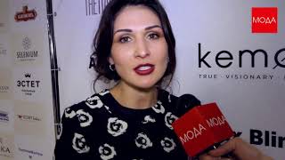 ОЛЬГА БИРЮЛЁВА  Дизайнер MareLuna  Estet Fashion Week 2016 Интервью для телекана