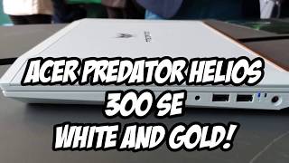 ACER PREDATOR HELIOS 300 SE REVIEW | A Beautiful White and Gold Laptop!