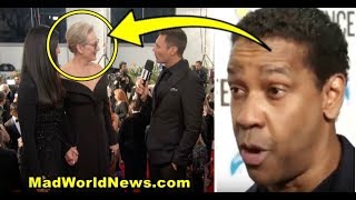 HOLLYWOOD LIBERALS TRASH TRUMP AT GOLDEN GLOBES SO DENZEL WASHINGTON SETS THEM STRAIGHT!