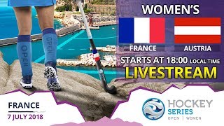 France v Austria | 2018 Women’s Hockey Series Open France | FULL MATCH LIVESTREAM