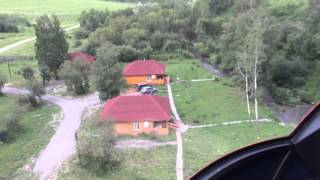 База отдыха Лесная сказка Солонешенский район Алтайский край с высоты птичьего полёта