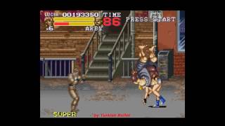Final Fight 3 (Super Nintendo) - (Longplay - Lucia Morgan | Expert Difficulty | Good Ending Path)