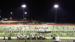 Trumbull High School Golden Eagles Marching Band MAC Championships 2015 Constellations