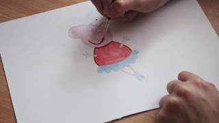 Свинка Пеппа. Рисуем Свинку Пеппу. Как рисовать Свинку Пеппу.How to draw a Peppa Pig.