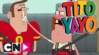 Tito Yayo |  Carrera para abrochar los cordones | Cartoon Network