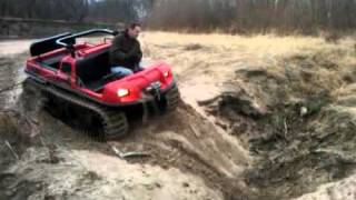 AMPHIBIOUS MUDD-OX 8X8 WITH ADAIR ARGO TRACKS (WASHOUT CROSSING)