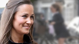 Pippa Matthews - Hochschwanger & super-sexy: Im Minikleid auf dem Fahrrad