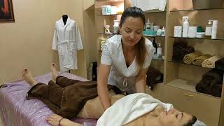 MASSAGE SPA -- ПИЛИНГ ТЕЛА / BODY PEELING and ALGAL SPA. MASSAGE
