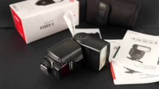 Canon Speedlite 430 EX II - купить, официальная гарантия Canon, идеальное состояние, полный комплект