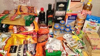 Очень большие покупки продуктов