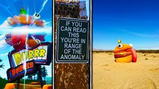 DURR BURGER SIGN TELEPORTS TO DESERT! (SEASON 5 TEASER) - Fortnite Battle Royale Season 5 Teaser