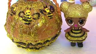 #Игрушки. ДЖАКУЗИ ДЛЯ КУКЛЫ ЛОЛ СВОИМИ РУКАМИ LOL DIY Custom Jacuzzi for Queen Bee Делаем #Поделки