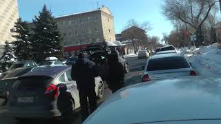 ОРЕНБУРГ АВТОПОДСТВАВА? НАПРОТИВ ДОМА СОВЕТОВ