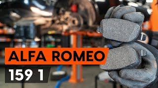 Как заменить задние тормозные колодки на ALFA ROMEO 159 1 (939) [ВИДЕОУРОК AUTODOC]