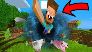 НУБ ПРОТИВ ЧЕРНОЙ ДЫРЫ В МАЙНКРАФТ ! КАК ВЫЖИТЬ НУБУ? ТРОЛЛИНГ В MINECRAFT | ЗАЩИТА | МУЛЬТИК