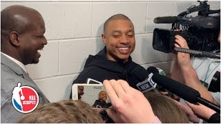 Isaiah Thomas ‘almost cried’ during Celtics tribute | NBA Sound