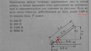 Решение A6 теста егэ по физике. Подготовка к ЕГЭ 2012