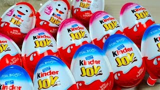 Киндер Сюрприз Новая Серия Киндер Джой Новинки 2016 на русском языке