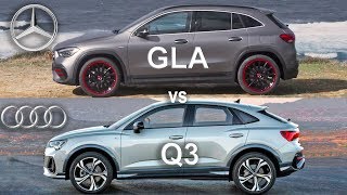Mercedes GLA vs Audi Q3, Audi vs Mercedes, Q3 vs GLA - design battle