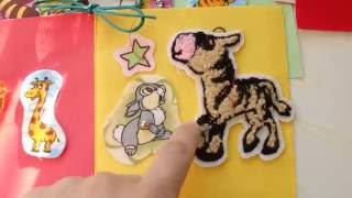 Развивающая книжка своими руками от А до Я. Набор №4. Азбука