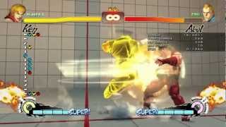 Super Street Fighter 4 AE:Ken Combo Video