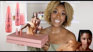 Nicki Minaj x MAC Lipstick Collection! HOT or Hmmm | Jackie Aina