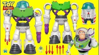 Imaginext TOY STORY 4 Buzz Lightyear ROBOT Rocket Spaceship