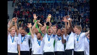 Alemania se impuso ante Chile en la final de la Copa Confederaciones