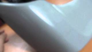 Обзор пластикового спойлера на mitsubishi Lancer 10