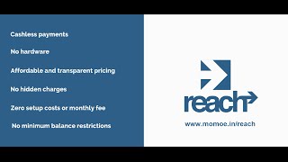 Reach - Accept Card Payments With Zero Signup Fees!