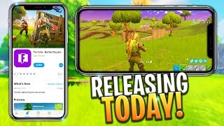 FORTNITE MOBILE RELEASE! HOW TO GET A CODE! iOS/ANDROID - Fortnite: Battle Royale