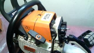 Не заводится бензопила Stihl ms 440.Ремонт карбюратора.Регулировка карбюратора