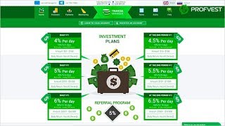 Financial Manager: обзор и отзывы. Зарабатывай в интернете с Profvest.com!