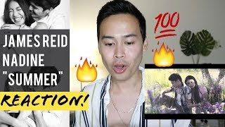 Nadine Lustre & James Reid - "Summer" (Official Music Video) Reaction