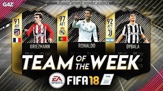 FIFA 18 | TOTW 25 PREDICTIONS | RONALDO 97, DYBALA 92 ,GRIEZMANN 91 & SON 88! [FUT 18 ITA]