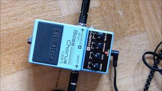 [geartest] Bass Chorus shootout: Boss CE-5, CEB-3 and CE-2b