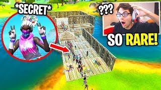 I Joined a Fortnite Fashion Show with the *SECRET* SKIN... (you can't get it anymore!)