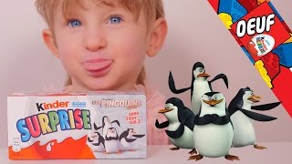 [OEUF] Kinder Surprise Pingouins de Madagascar - Unboxing Studio Bubble Tea