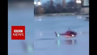 Five die in New York helicopter crash - BBC News