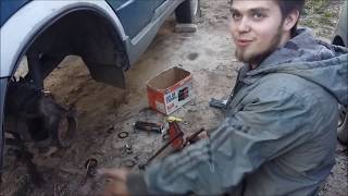 Как достать 207 подшипник из переднего моста Соболь 4х4