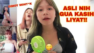 CIMOY ARTIS TIKTOK G0YANGNYA BIKIN B4SAH | Reaction langsung didepan orangnya!!!