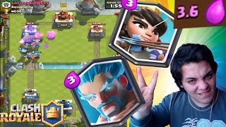 CR!! Buz Büyücü ve Prenses Uyumu Clash Royale