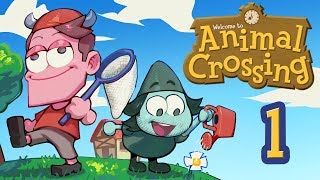SuperMega Plays ANIMAL CROSSING - EP 1: Borat