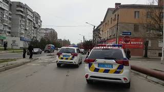 В центре Бердянска произошло ДТП