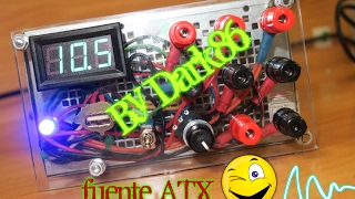 Fuente de alimentacion ATX modificada