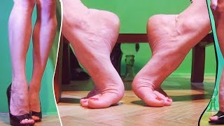 High Heels to Kill (HD) - 1 - Hot winter Feet and Legs Perfection