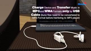 Merlin Swim MP3 - водонепроницаемый MP3 плеер для плавания