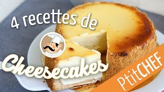 Top 4 de nos meilleures recettes de cheesecakes (sucrés et salés) - Ptitchef.com